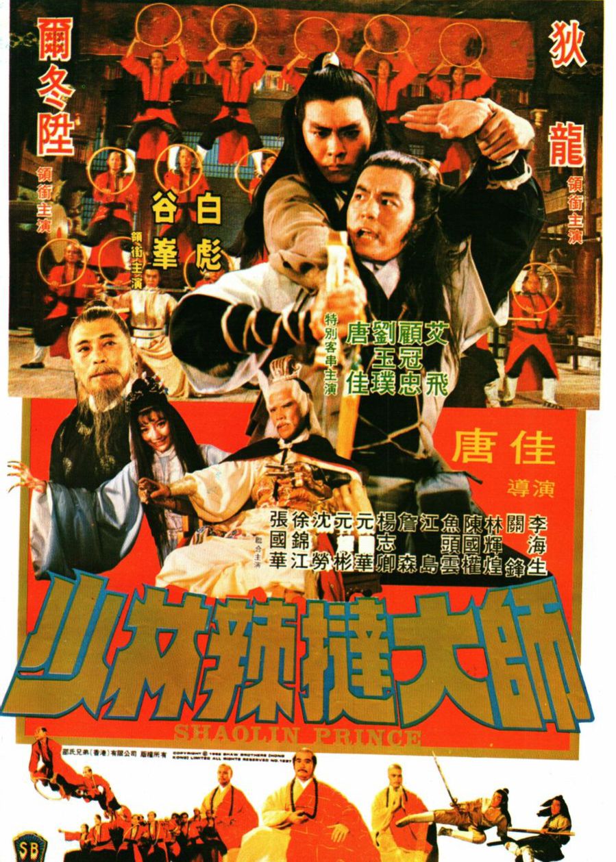 《少林传人》海报