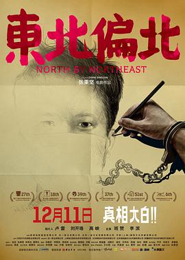 《东北偏北》海报