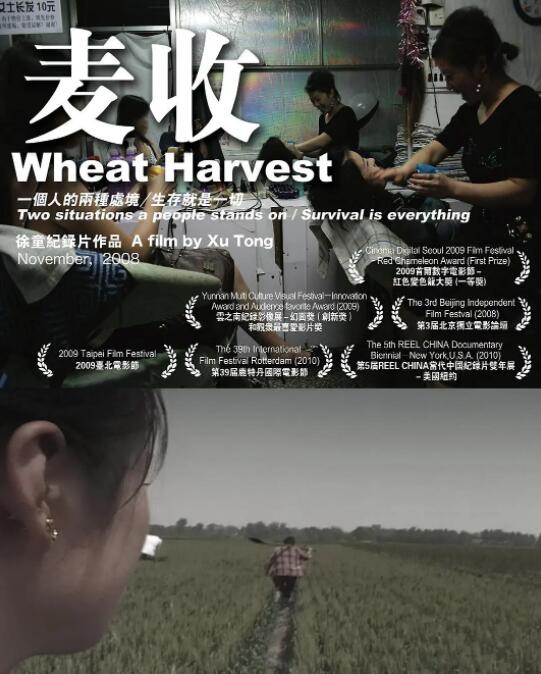 《麦收》海报
