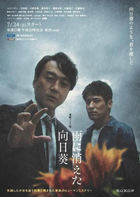 《雨中消失的向日葵》海报