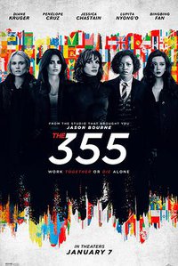 《355：谍影特攻》海报