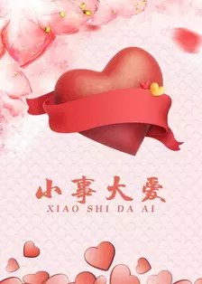 《小事大爱》海报