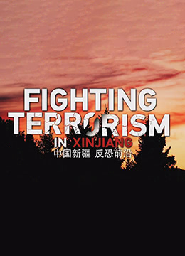 《中国新疆 反恐前沿》海报