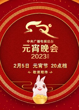 《2023央视元宵晚会》海报