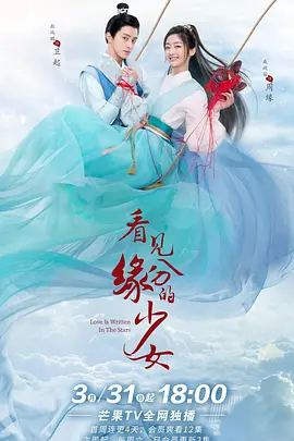 《看见缘分的少女》海报
