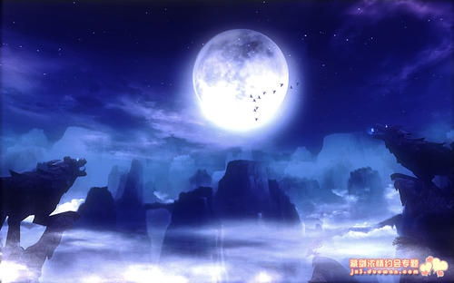 《天狼啸月》海报