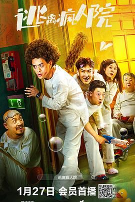 《逃离疯人院》海报