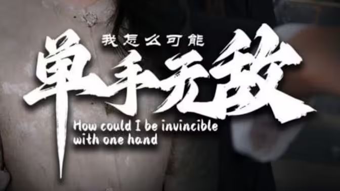 《我怎么可能单手无敌》海报