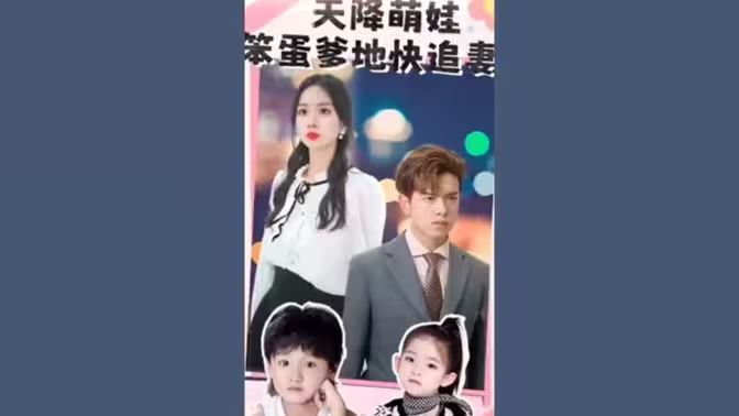 《天降萌娃：笨蛋爹地快追妻！》海报