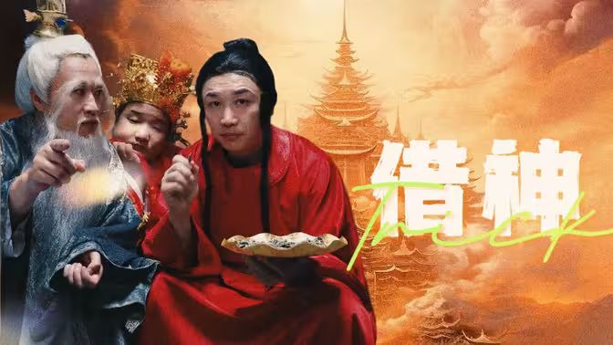 《借神》海报