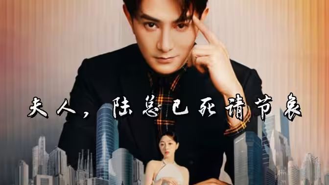 《夫人，陆总已死请节哀》海报