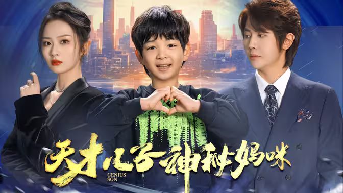 《天才儿子神秘妈咪》海报