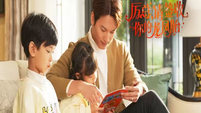 《历总，请签收你的龙凤胎》海报