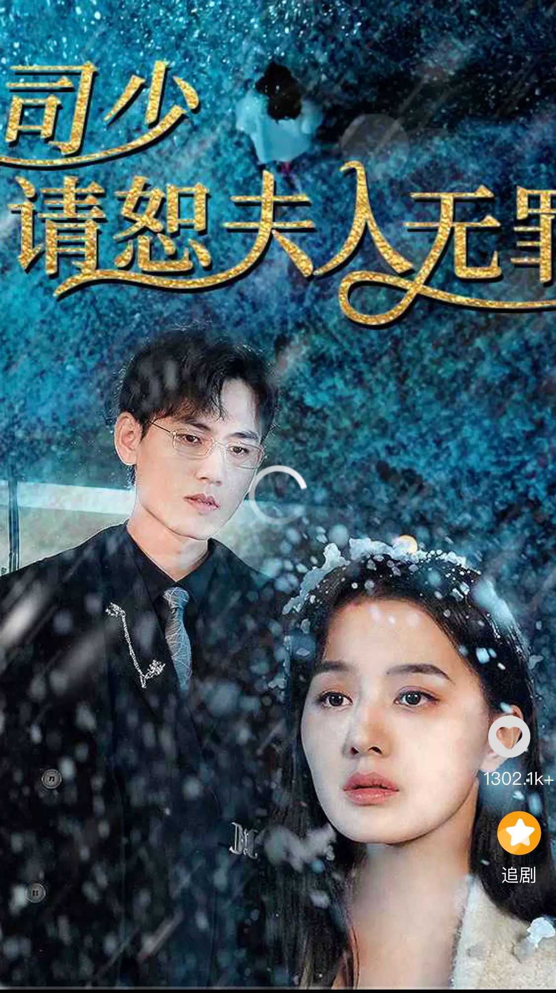 《司少请恕夫人无罪》海报
