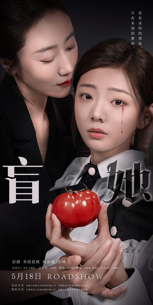 《盲她》海报