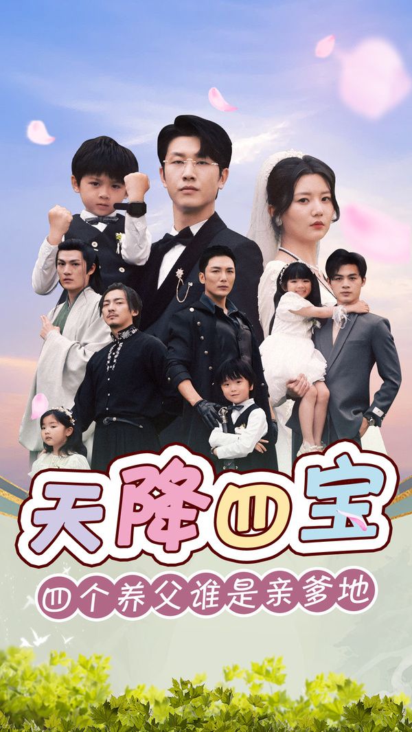 《天降四宝四个养父谁是亲爹》海报