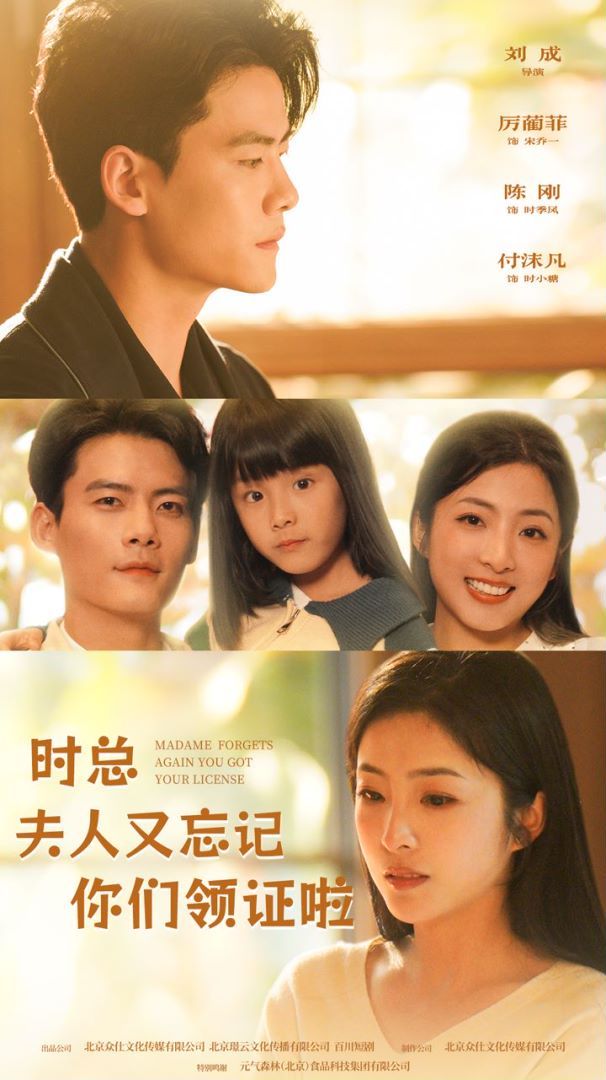《时总，夫人又忘记你们领证啦》海报