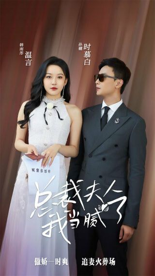 《总裁夫人我当腻了》海报