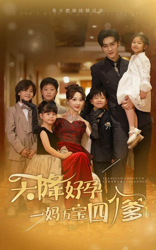 《天降好孕，一妈五宝四个爹》海报