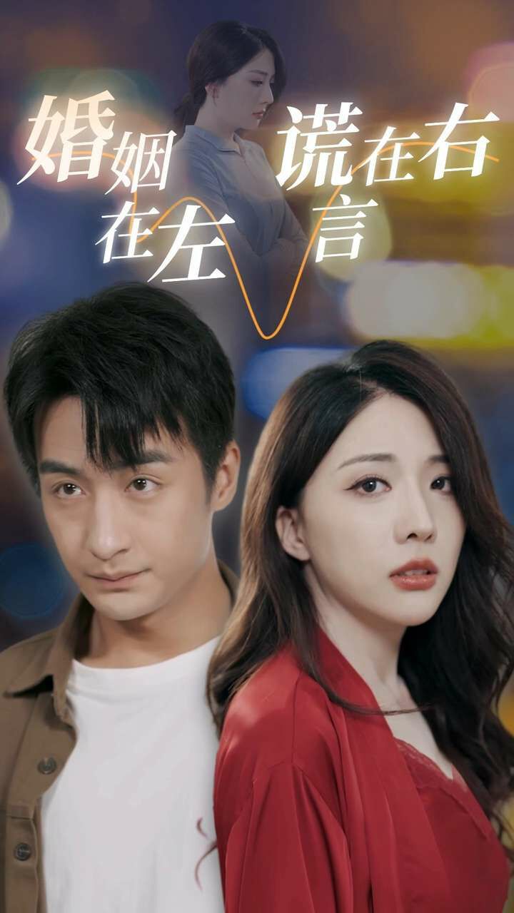 《婚姻在左谎言在右》海报