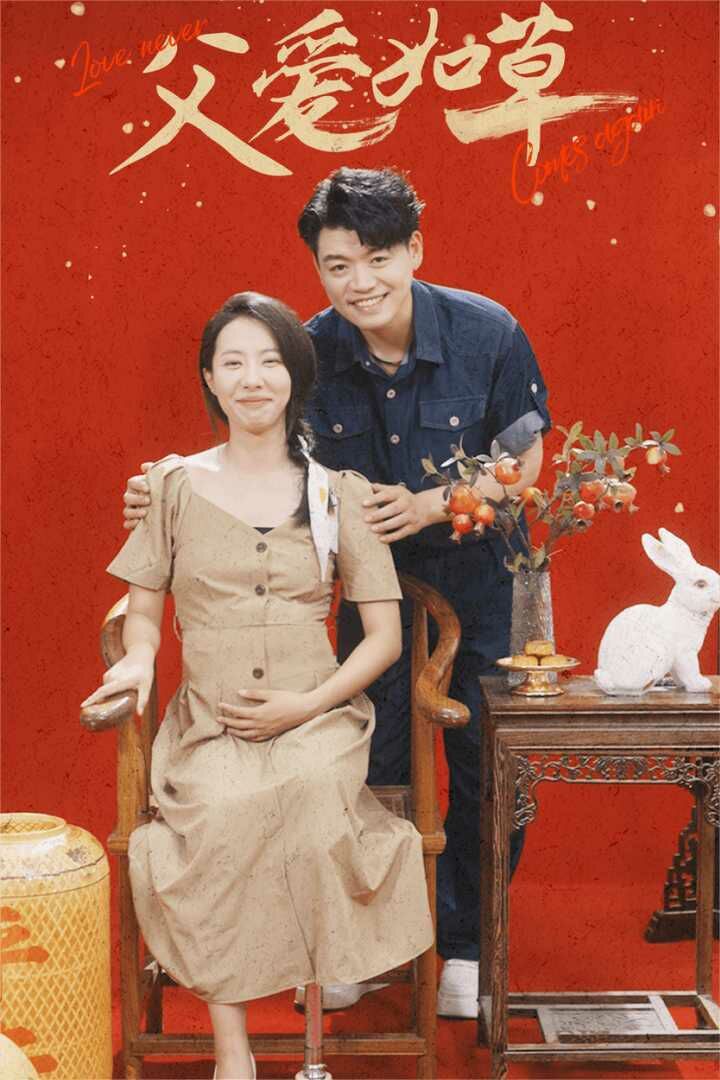 《父爱如草》海报