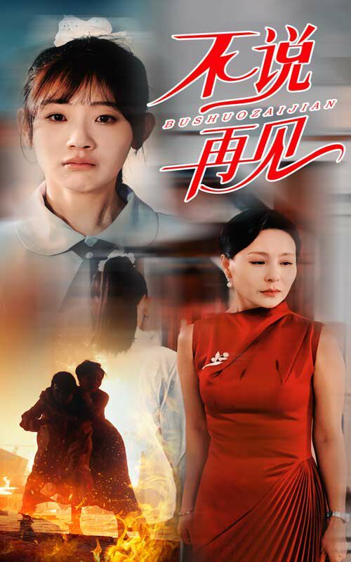 《不说再见》海报