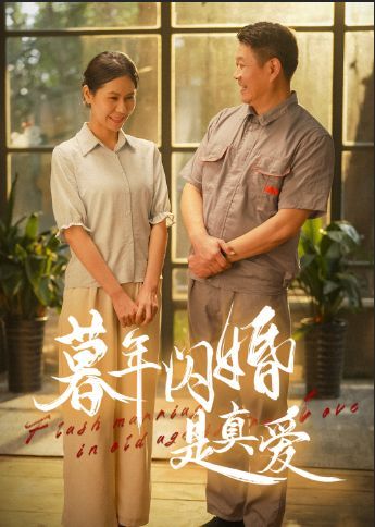 《暮年闪婚是真爱》海报