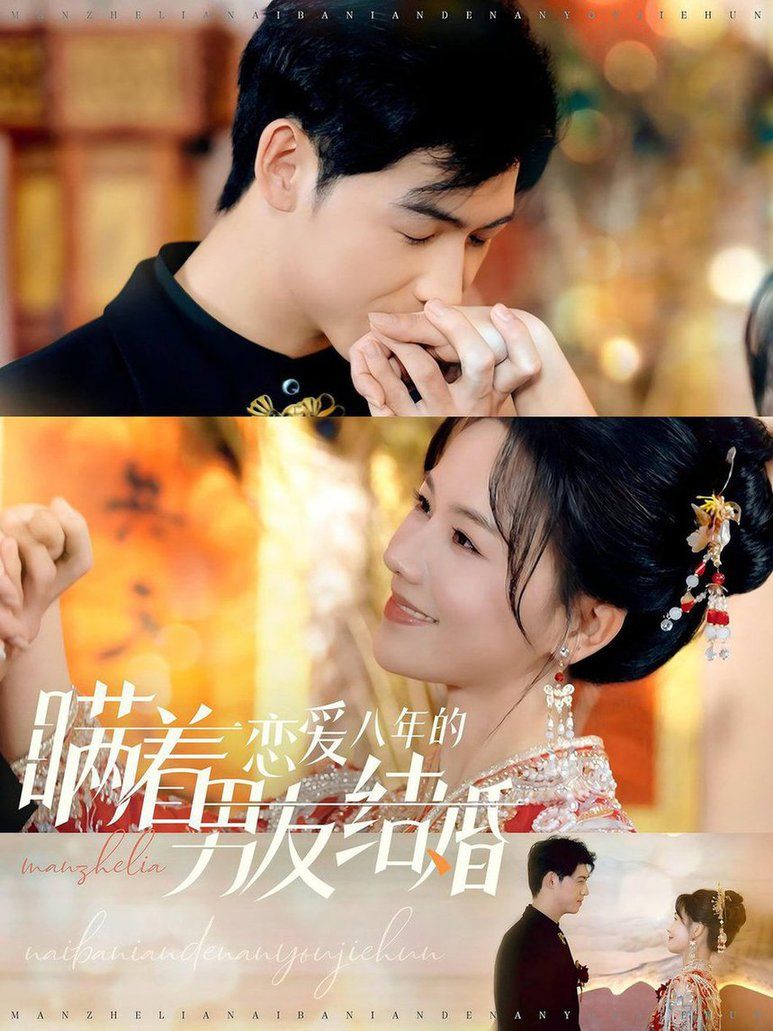 《瞒着恋爱八年的男友结婚》海报