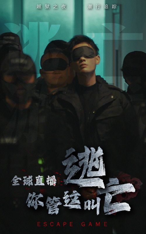 《全球直播，你管这叫逃亡？》海报