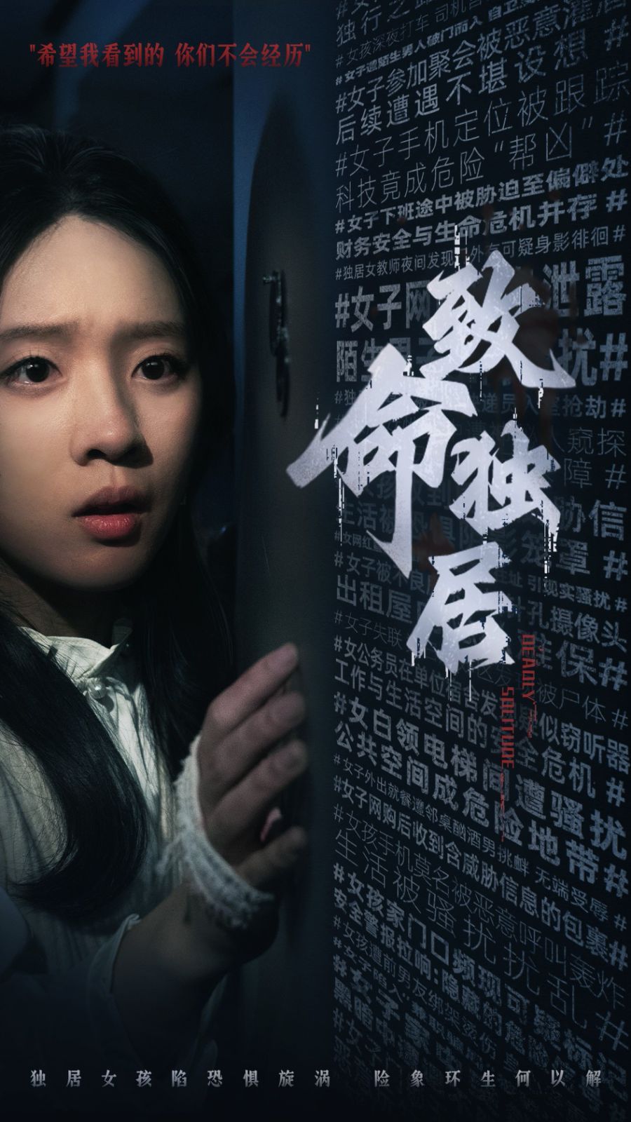 《致命独居》海报