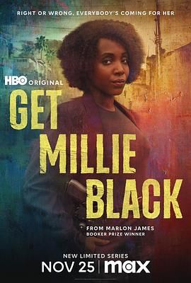 《Get Millie Black》海报