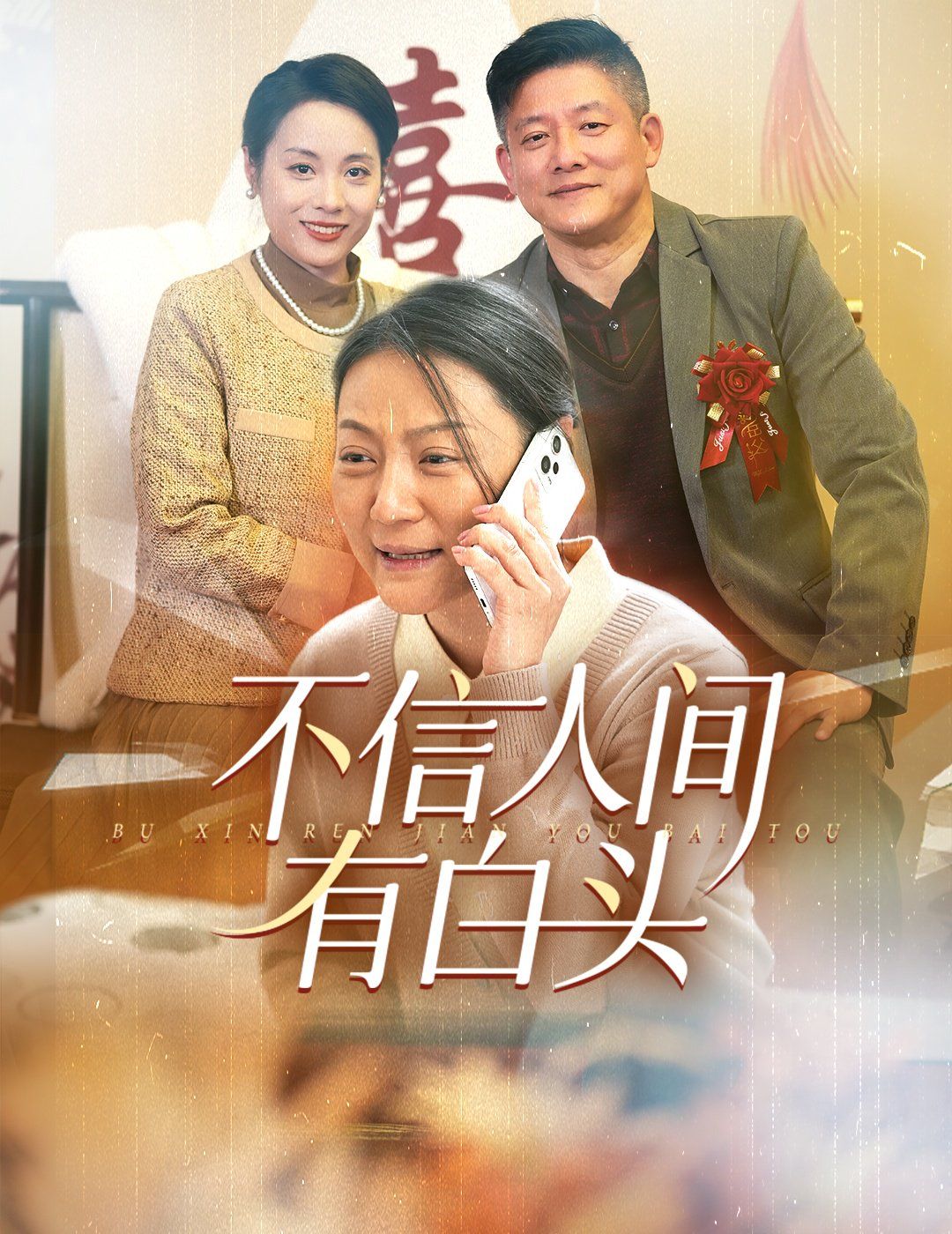 《不信人间有白头》海报