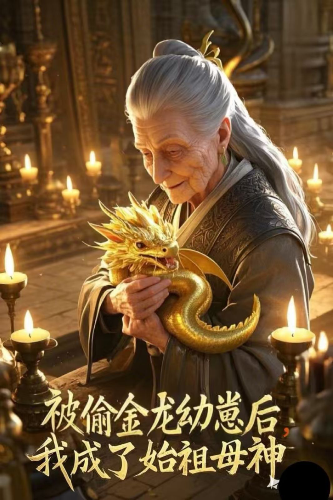 《被偷金龙幼崽后我成了始祖母神》海报