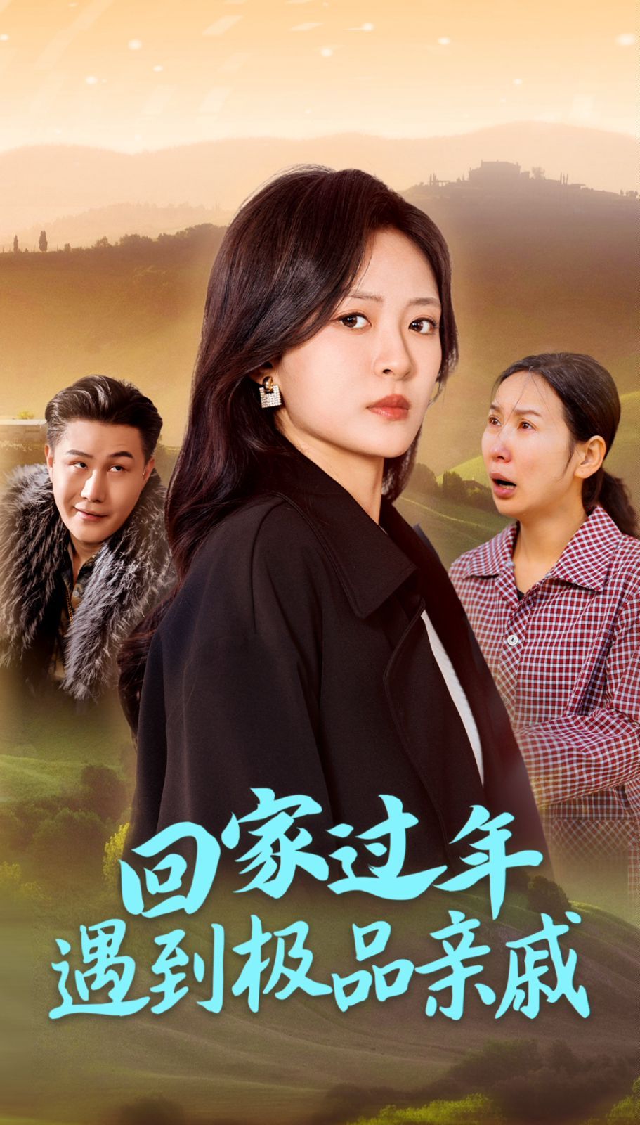 《回家过年遇到极品亲戚》海报