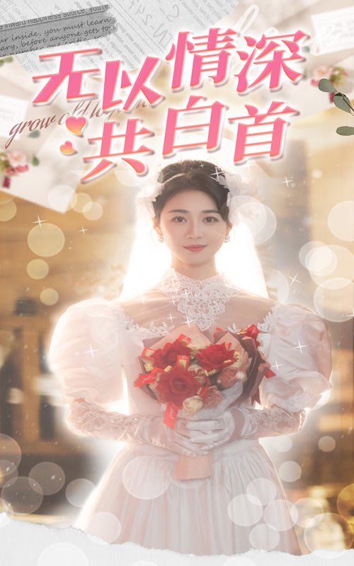 《无以情深共白首》海报