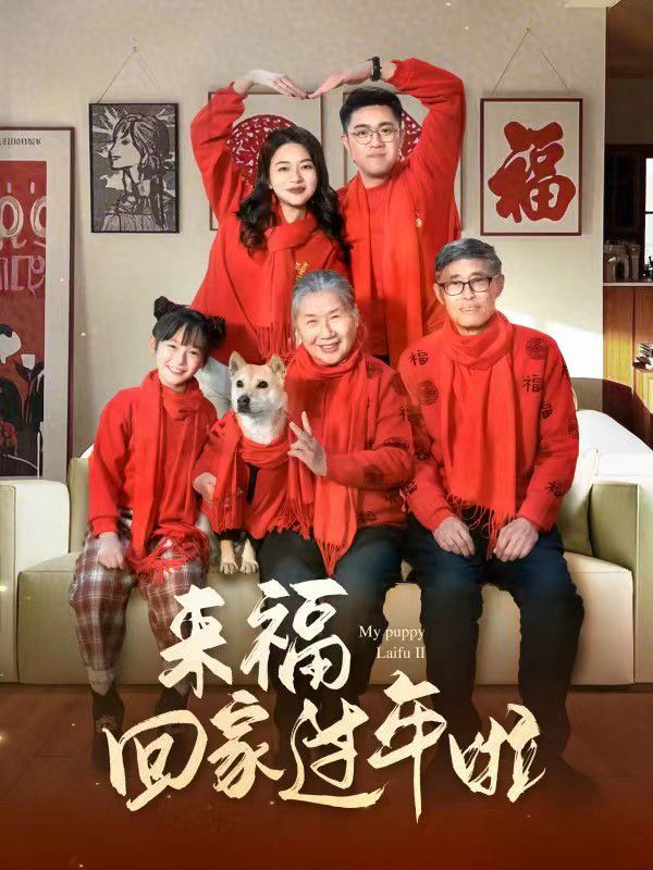 《来福回家过年啦》海报
