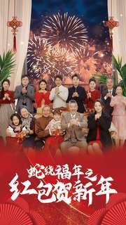 《蛇绕福年之红包贺新年》海报