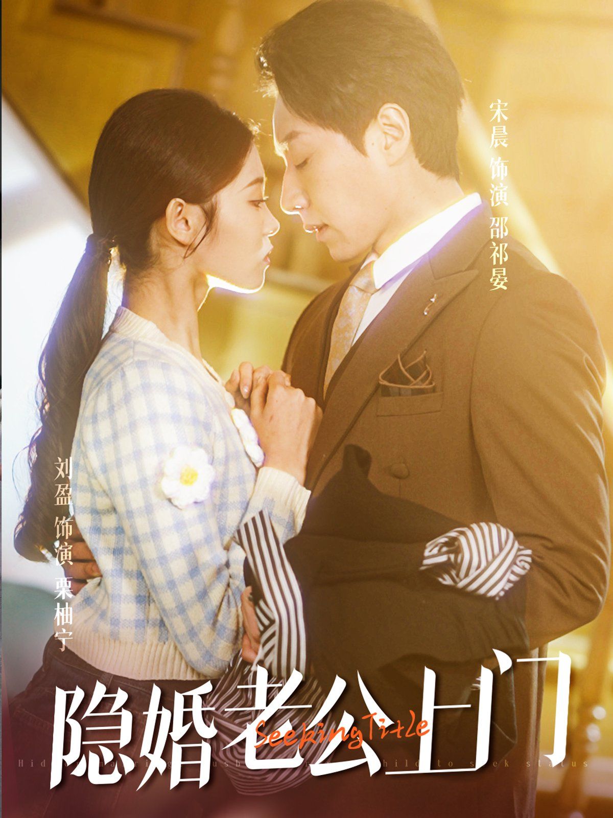 《隐婚老公带娃上门》海报