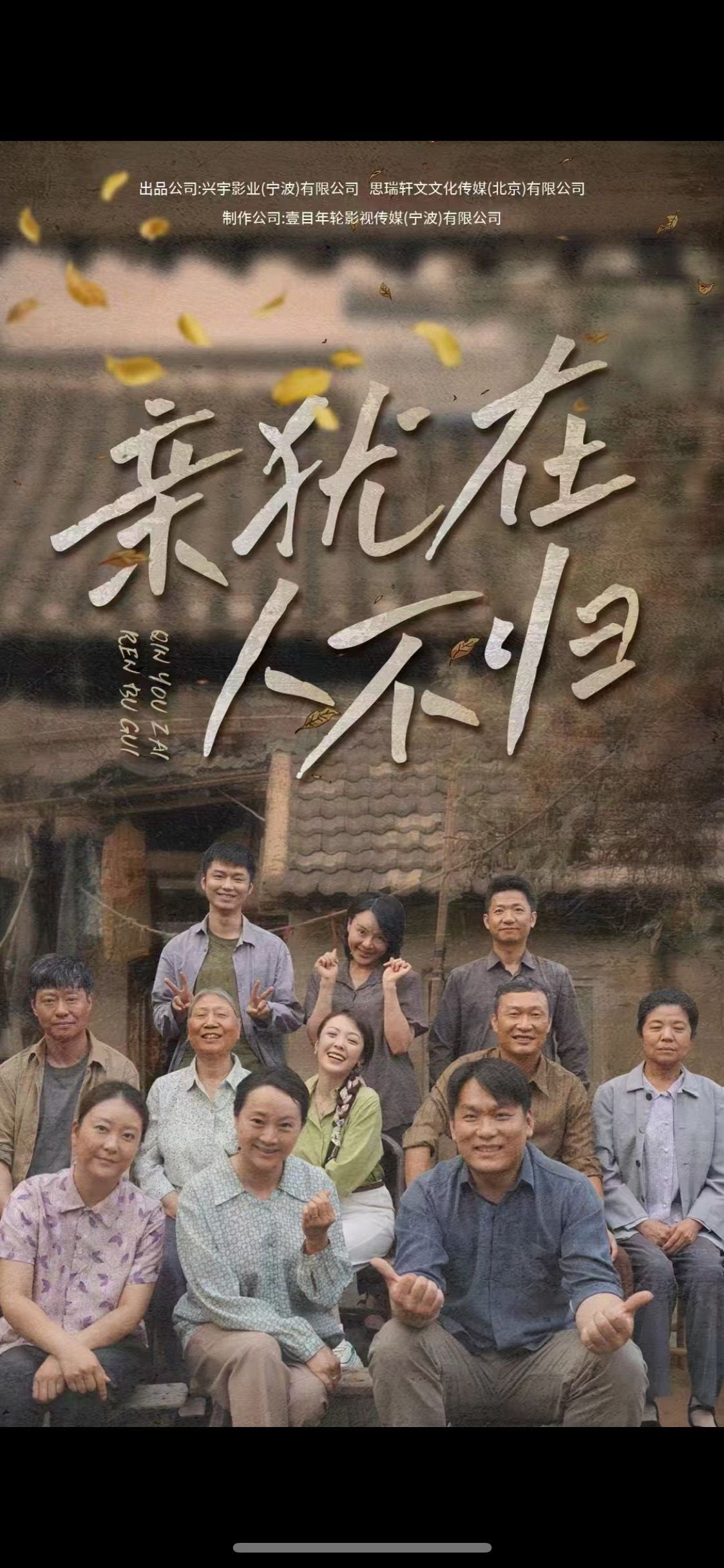 《亲犹在人不归》海报