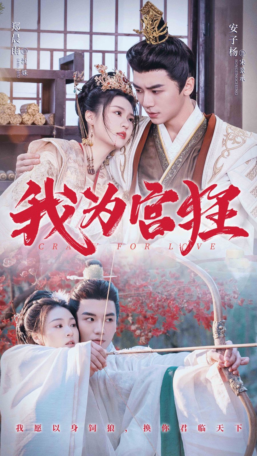 《我为宫狂》海报