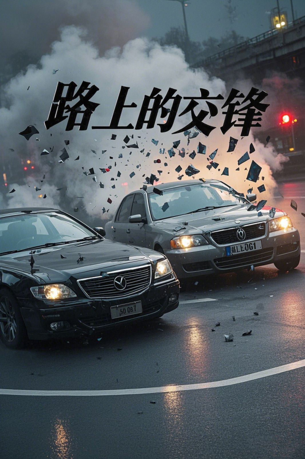 《路上的交锋》海报