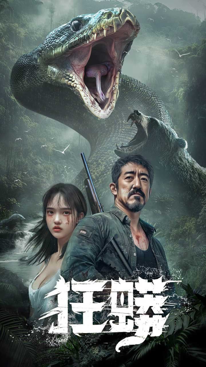 《狂蟒》海报