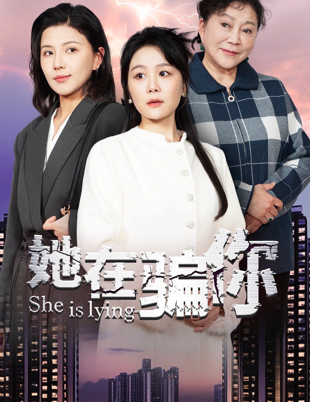 《她在骗你》海报