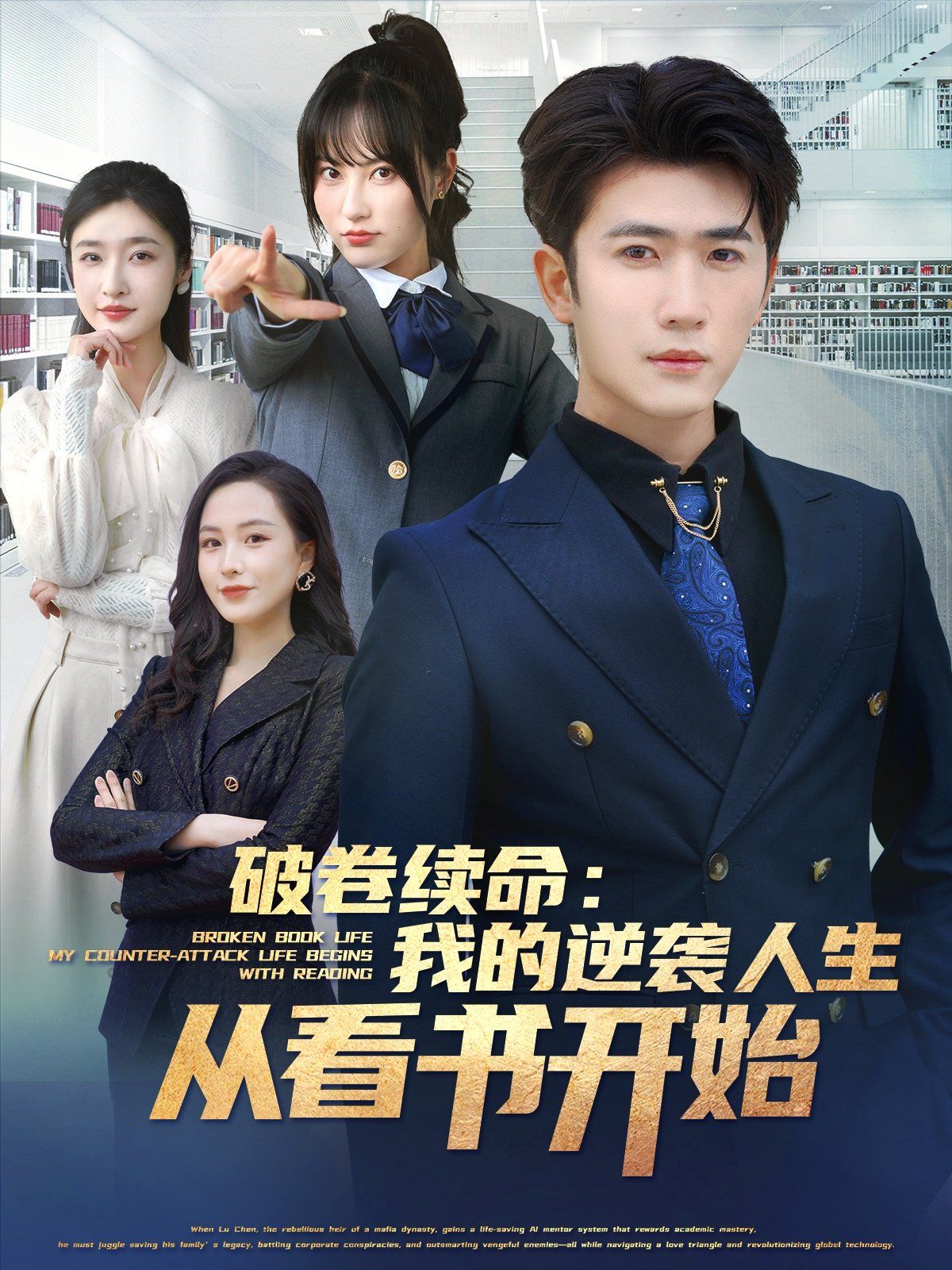 《破卷续命：我的逆袭人生从看书开始》海报