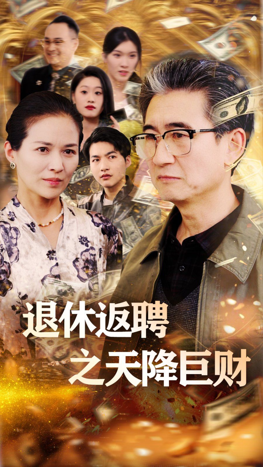 《退休返聘之天降巨财》海报