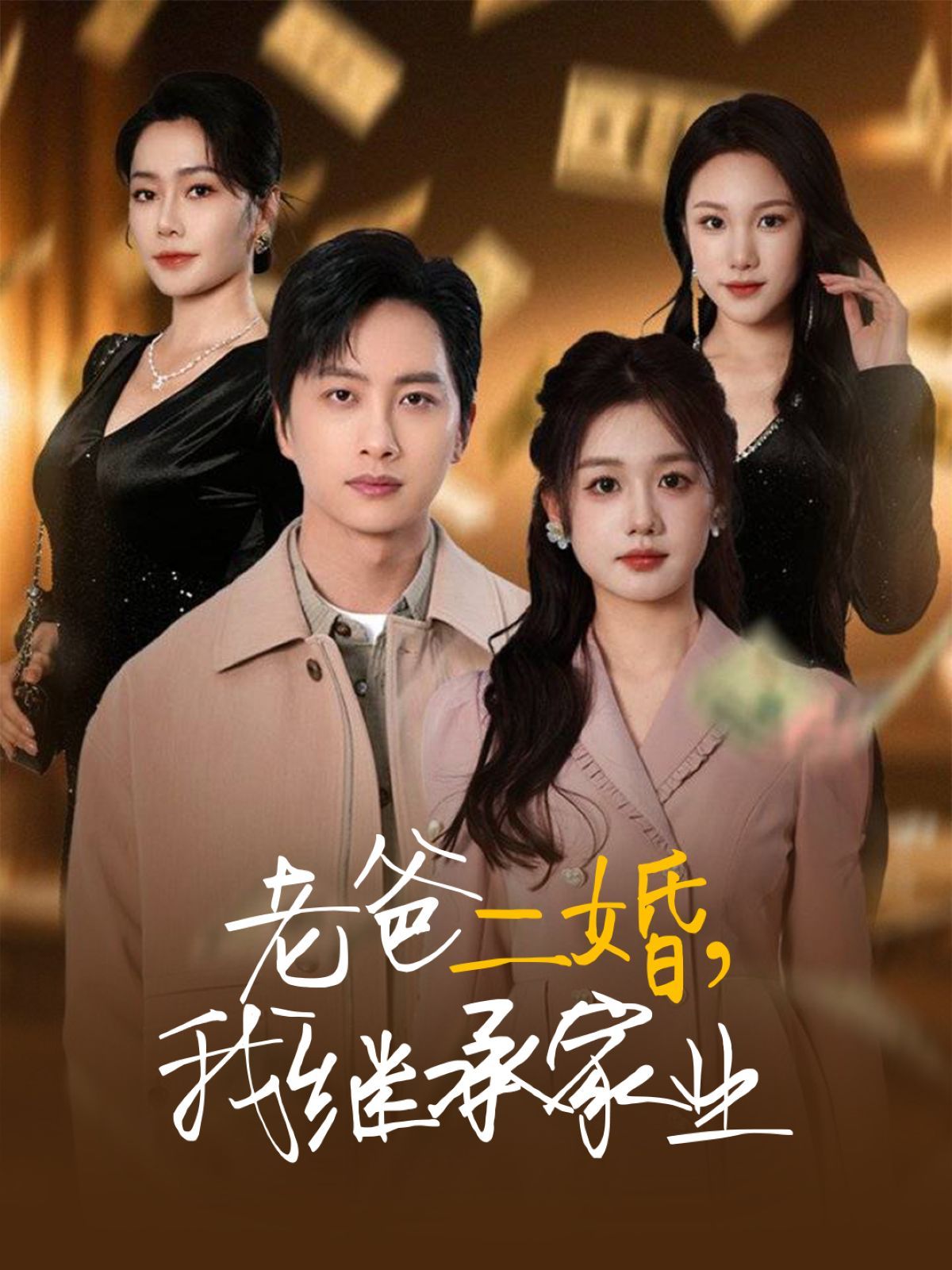 《老爸二婚我继承家业》海报