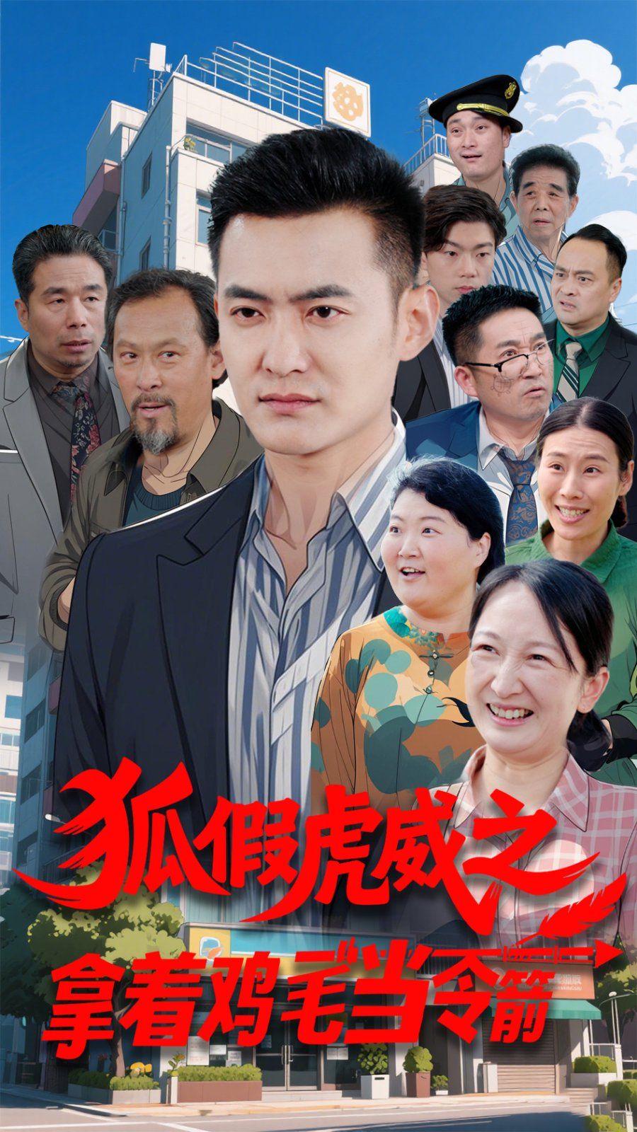 《狐假虎威之拿着鸡毛当令箭》海报