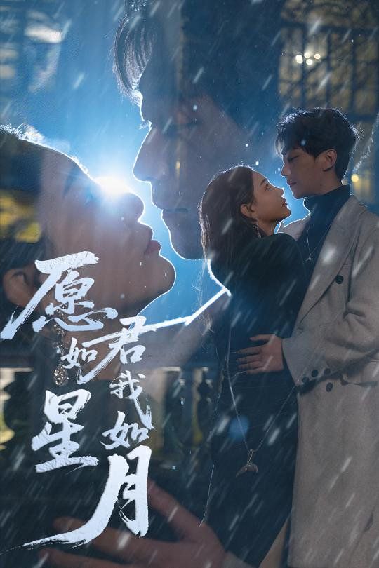 《愿君如星我如月》海报