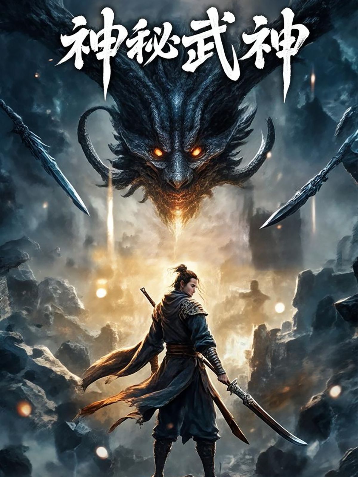 《神秘武神》海报