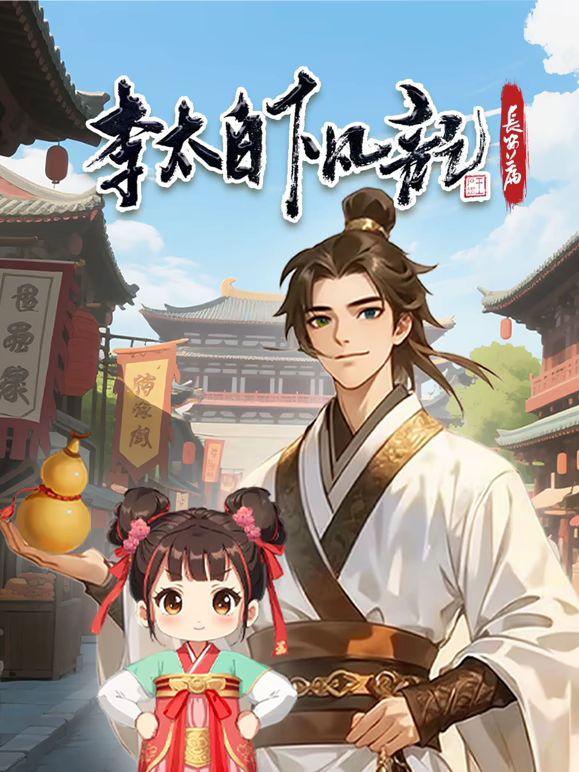 《李太白下凡记：长安篇 动态漫画 第一季》海报